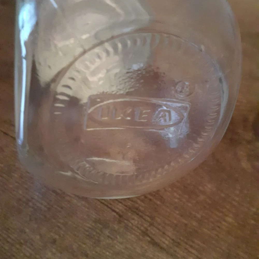 Ikea glass storage container